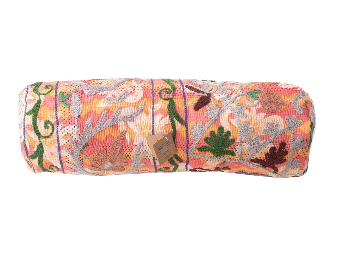 Suzani Bolster Cover Ø20x60