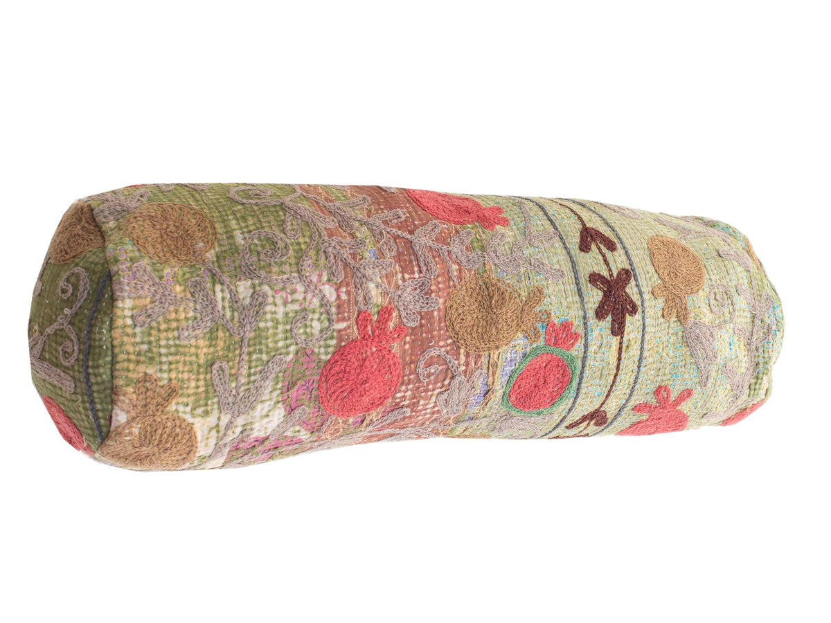 Suzani Bolster Cover Ø20x60